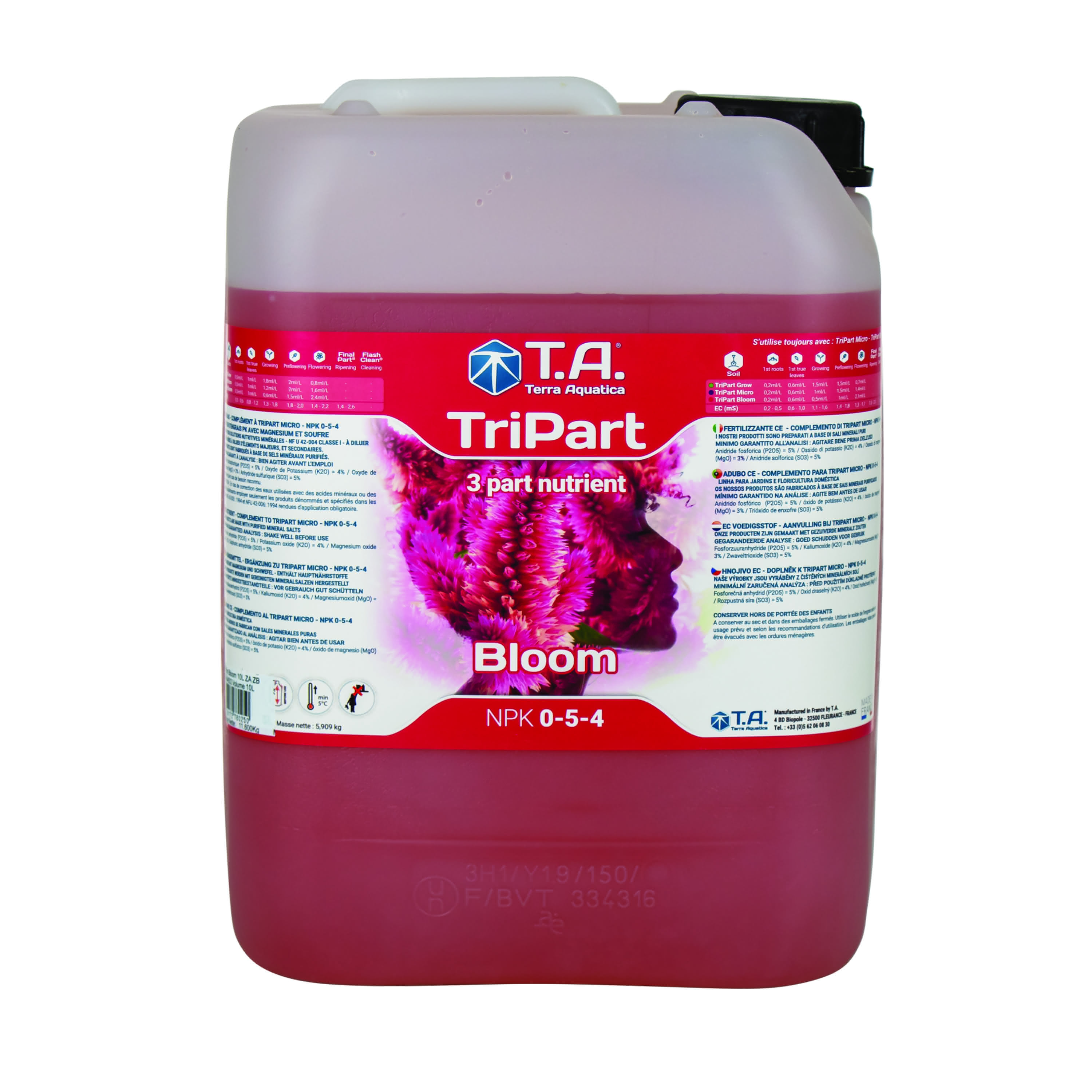 Terra Aquatica TriPart Bloom 10 Liter
