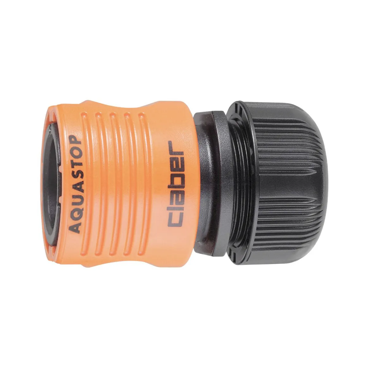 Claber Schlauchstück 1/2" Aquastop Quick-Click (CL8602) für Wasserschläuche