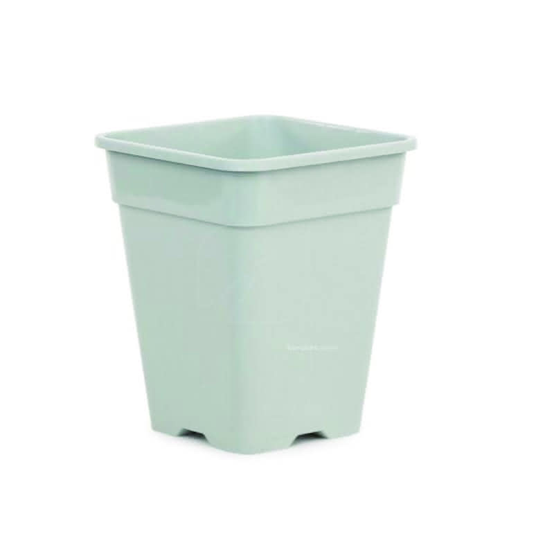Topf viereckig weiß 23x23x27,5cm - 11 Liter